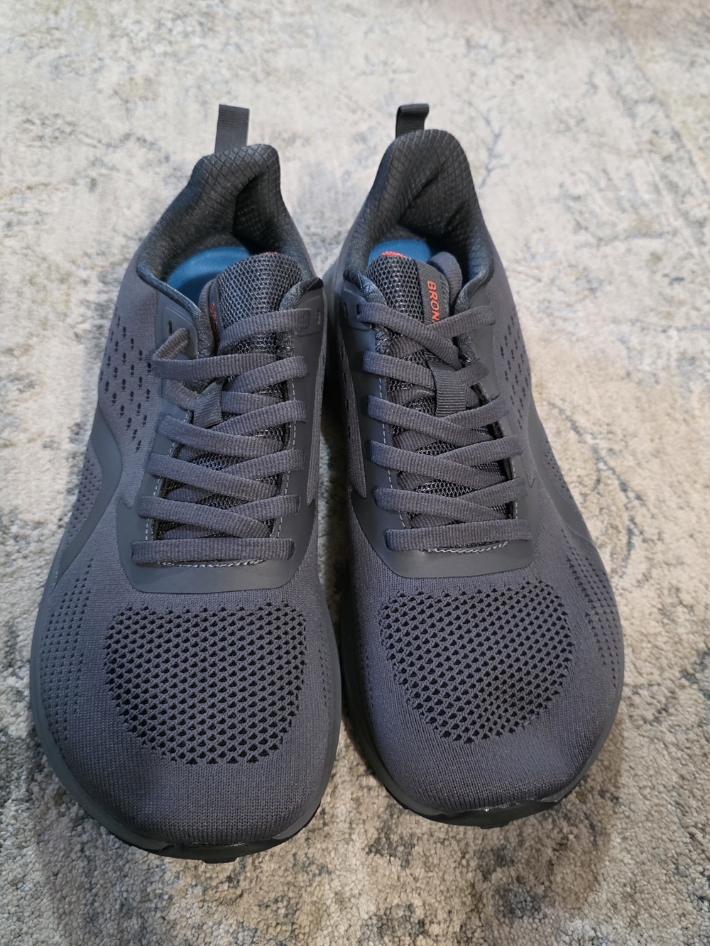 Bronax Men's Dark Gray Athletic Shoes